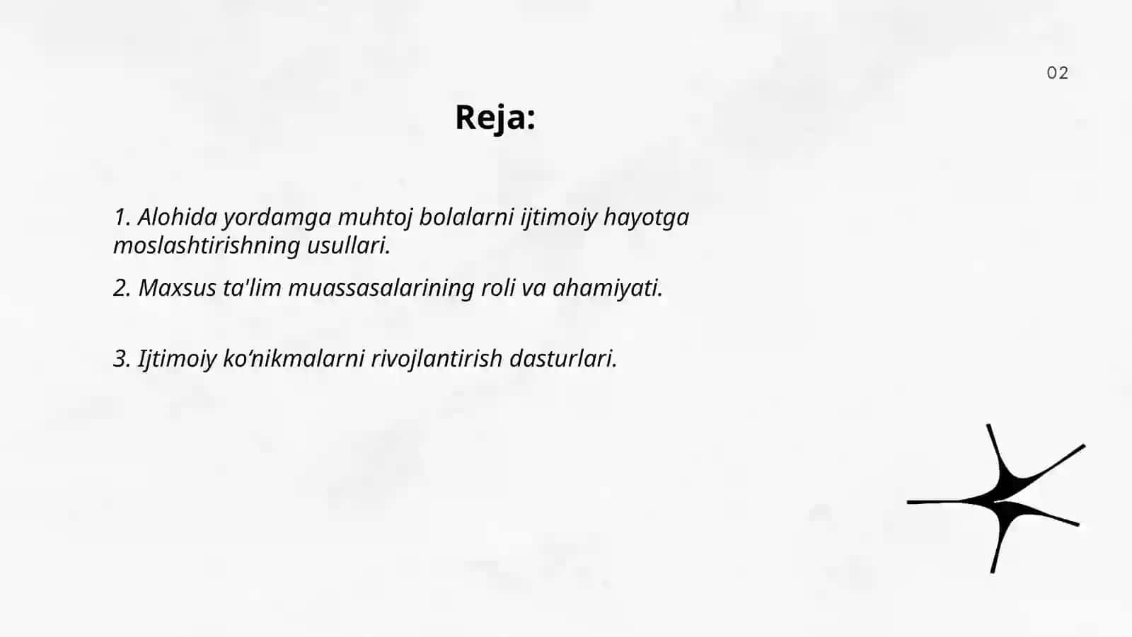 Alohida yordamga muhtoj bolalarni ijtimoiy hayotga moslashtirish 2