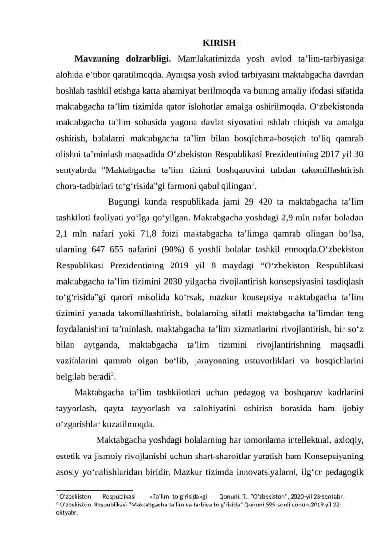 Rasm, loy, applikatsiya va qurish – yasash ishlarining o‘yin bilan bog‘liqligi 2