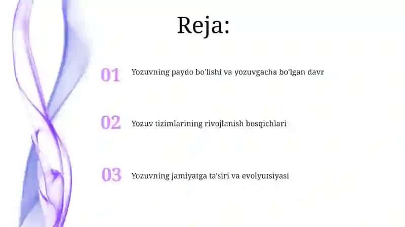 Yozuvning paydo bo'lishi va yozuvgacha bo'lgan davr 2