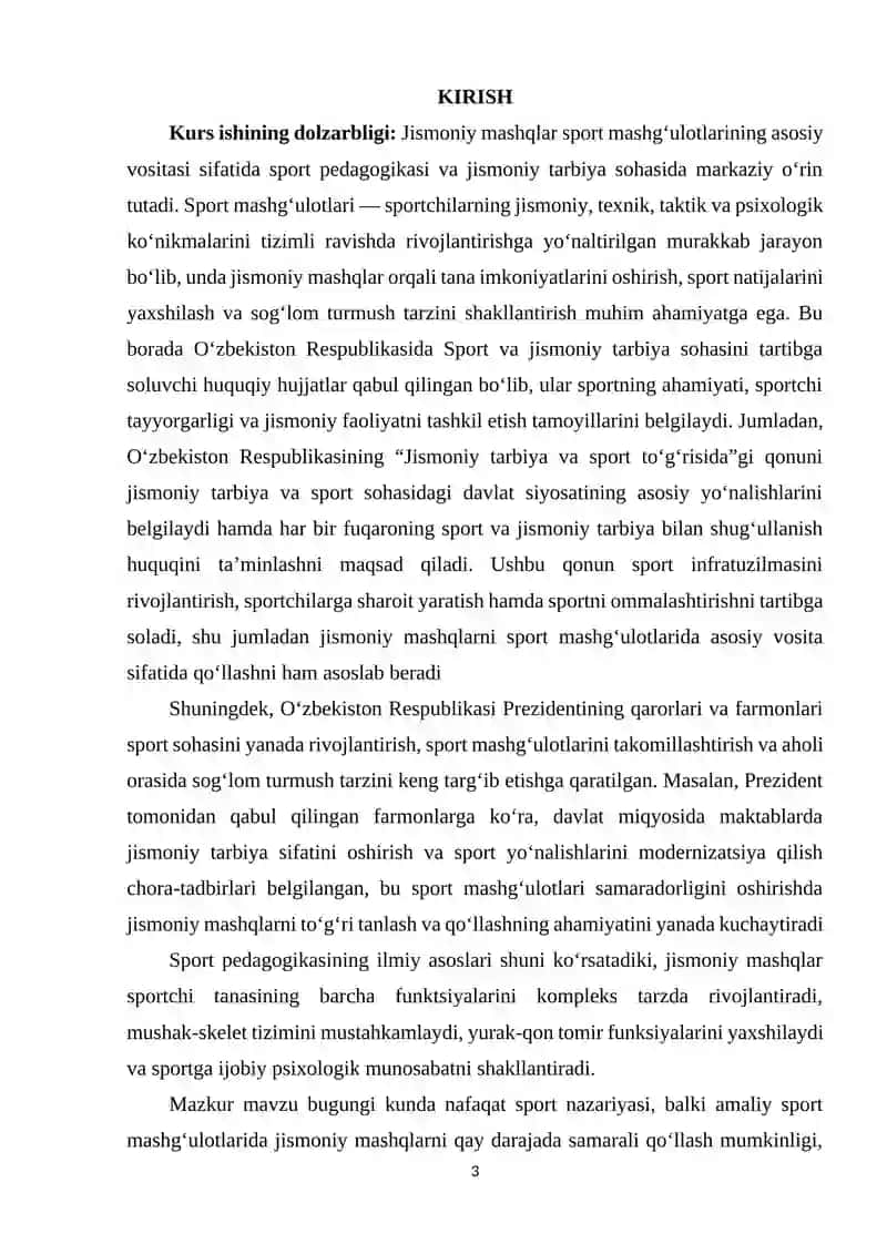 Jismoniy mashqlar sport mashg‘ulotlarining asosiy vositasi sifatida 2