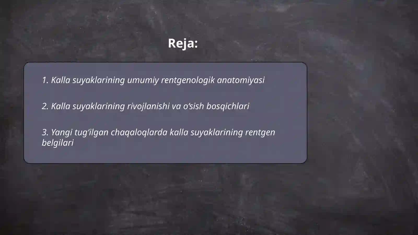 Kalla suyaklarining umumiy rentgenologik anatomiyasi 2