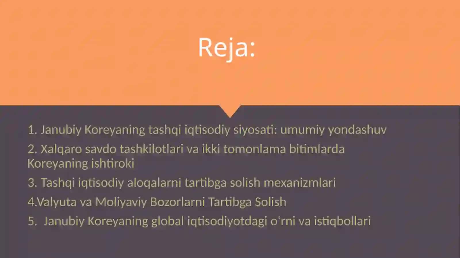Janubiy Koreyaning tashqi iqtisodiy aloqalarni xalqaro tartibga solish tahlili 2