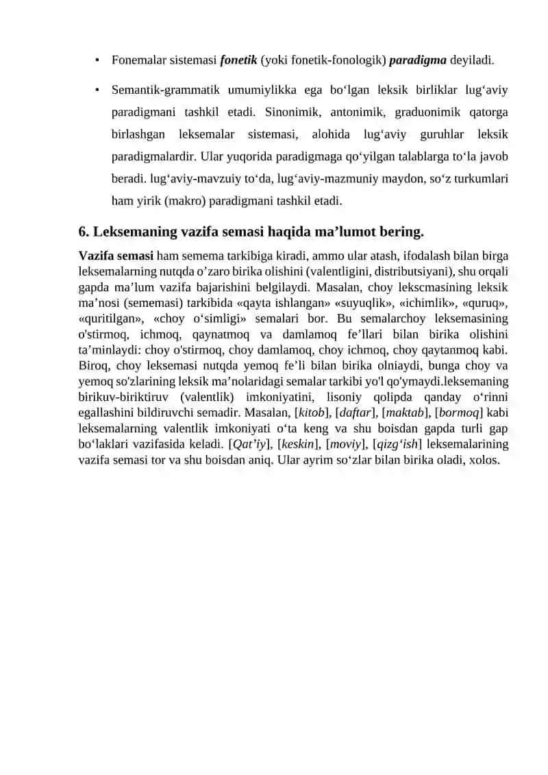 Lisoniy paradigma va uning turlari 2