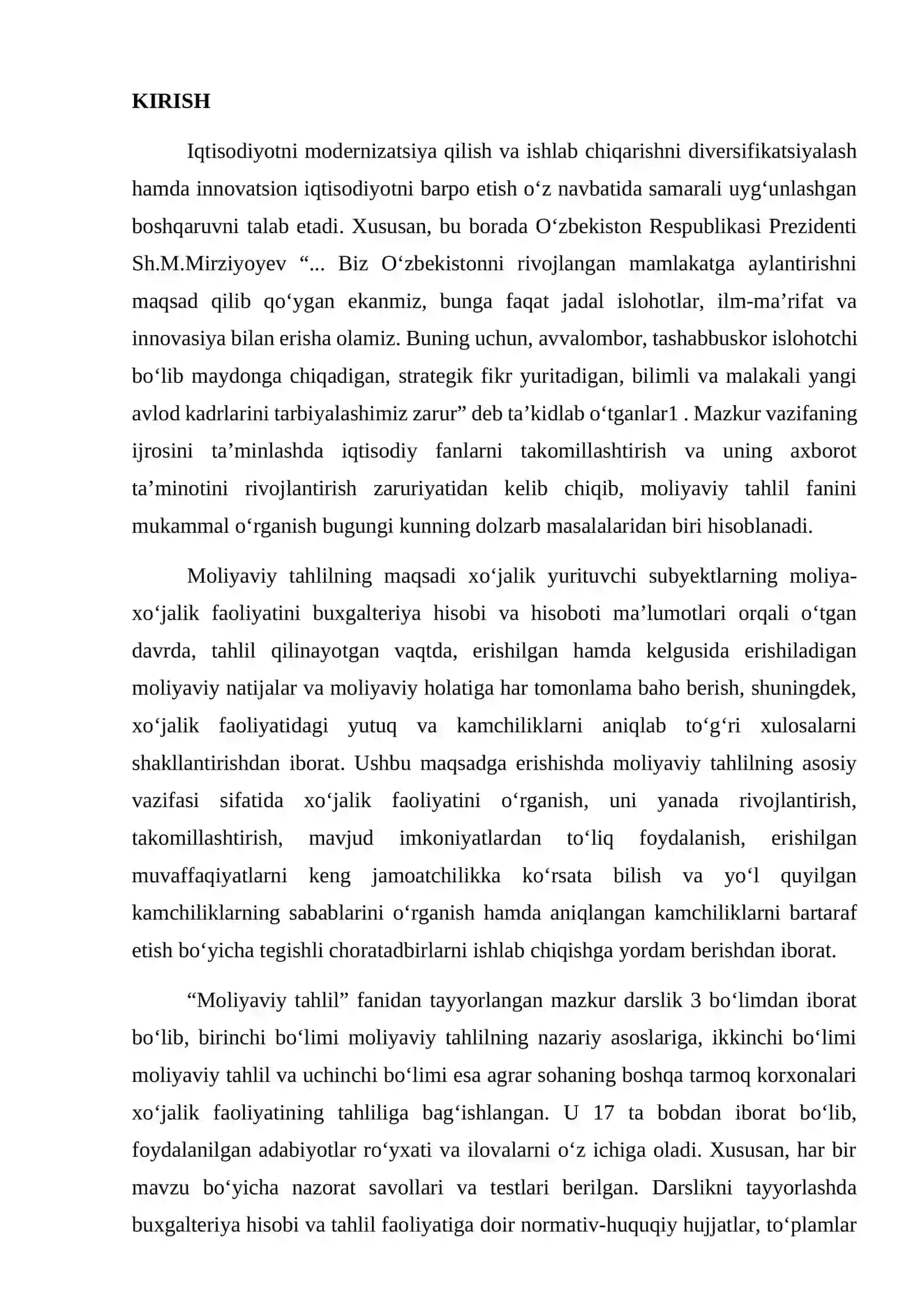 Mehanat resusurslari bilann taminlanganlik taxlili 2