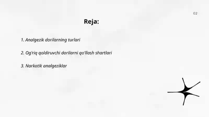 Analgeziya qiladigon dori vositalar 2