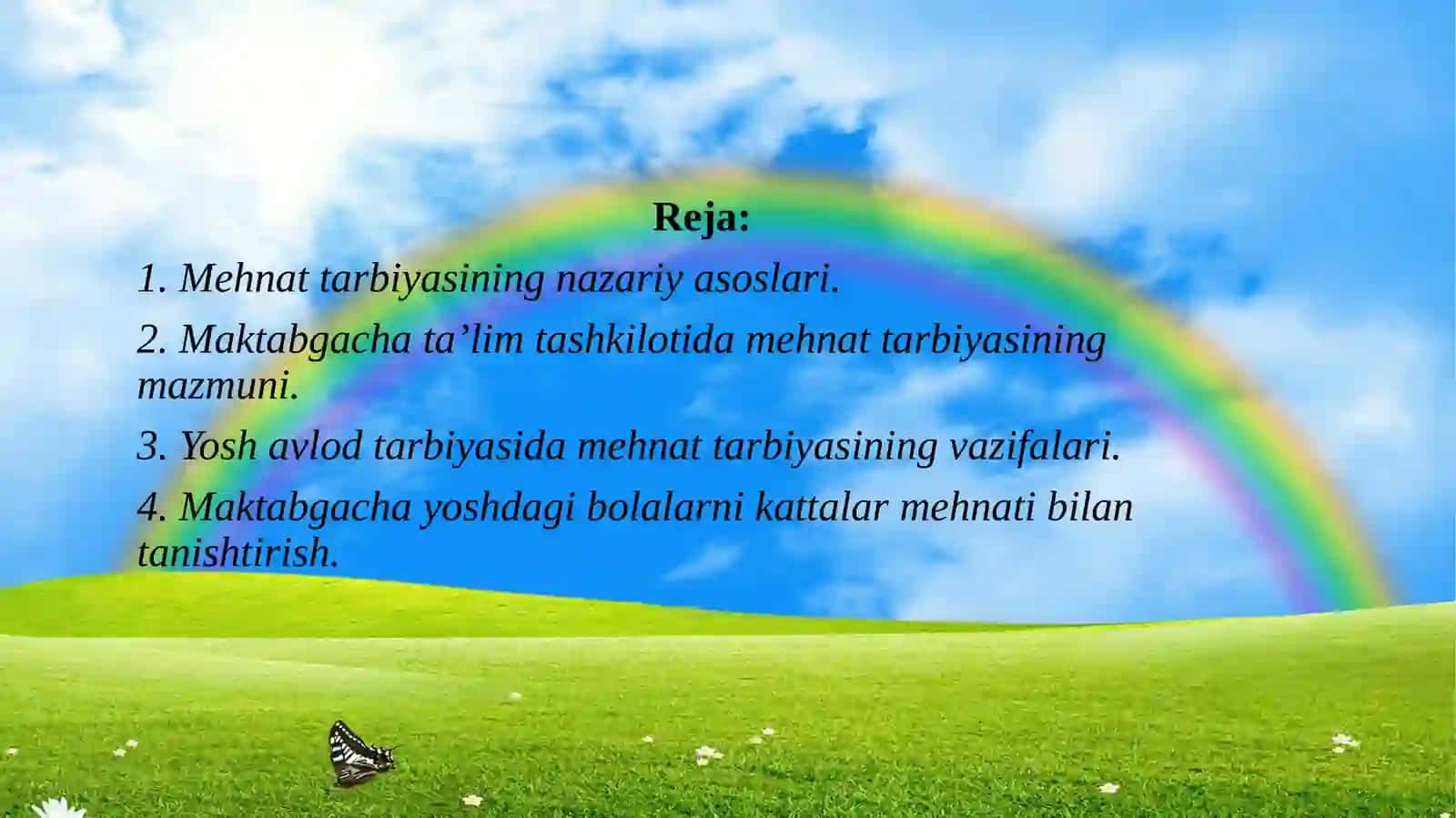 Mehnat tarbiyasining nazariy asoslari 2