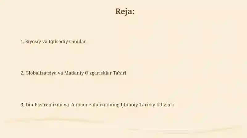 Diniy ekstremizmga qarshi kurash strategiyasi 2