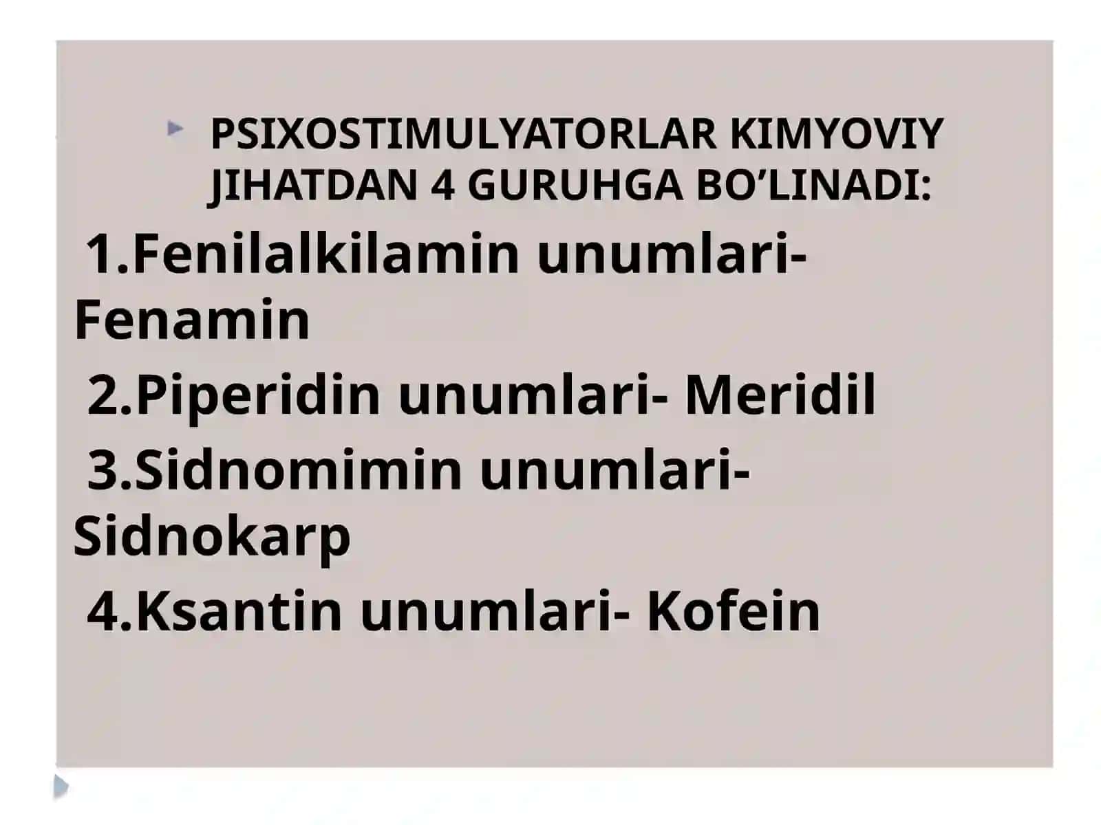 PSIXOSTIMULYATORLAR 2