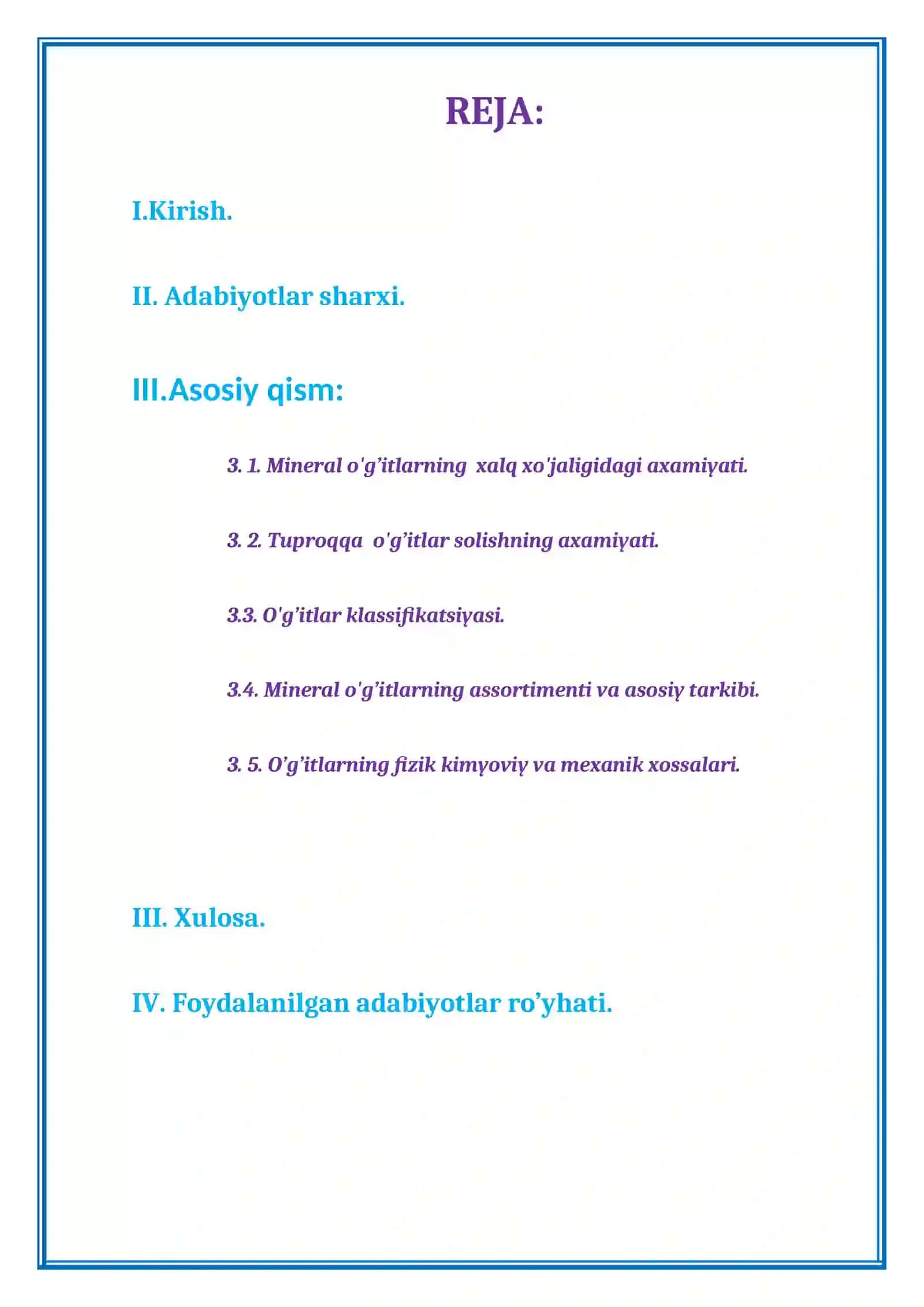 O’G’ITLARNI QO’LLASHNING FIZIOLOGIK ASOSLARI 2