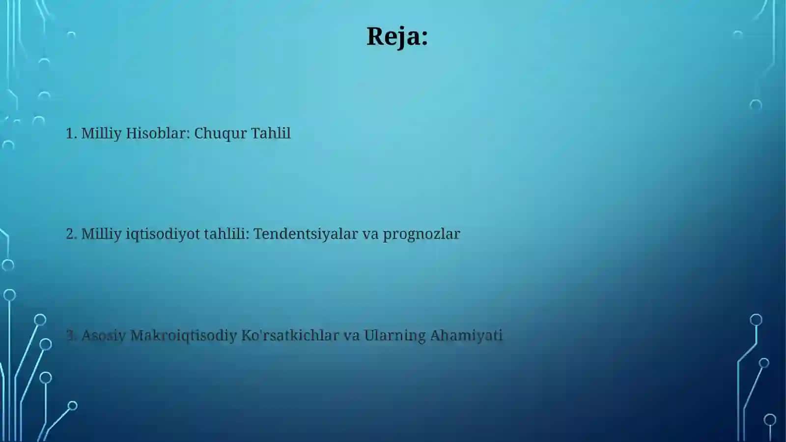 Milliyiqtisodiyotvauningmakroiqtisodiyko’rsatkichlari 2