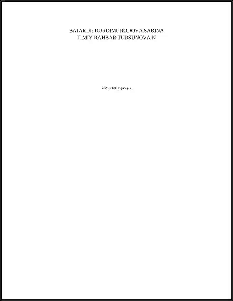 JADID MA'RIFATPARVARLARINING OʻLKA IJTIMOIY-MA'NAVIY HAYOTIDA TUTGAN OʻRNI (FITRAT) 2