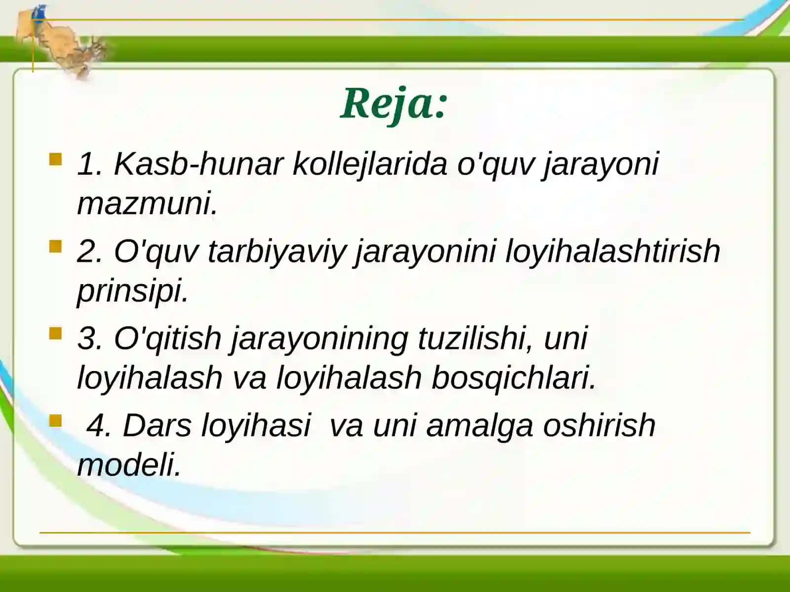 Kasb ta`lim muassalarida olib boriladigan tarbiyaviy ishlarning asosiy mohiyati 2
