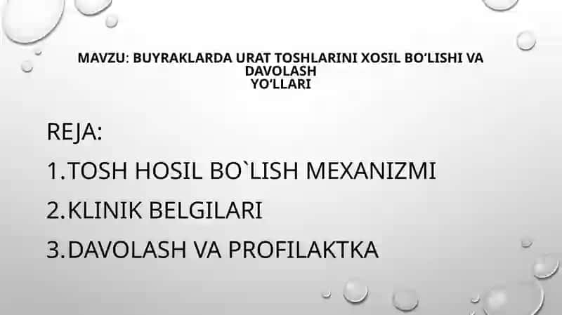 TOSHKENT DAVLAT TIBBIYOT UNIVERSITETI1-DAVOLASHISHI 211-AGURUH TALABASI 2