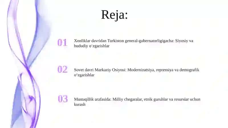 Xonliklardan Turkiston general-gubernatorligigacha: Siyosiy manzara (XVIII asr - XX asr boshlari) 2