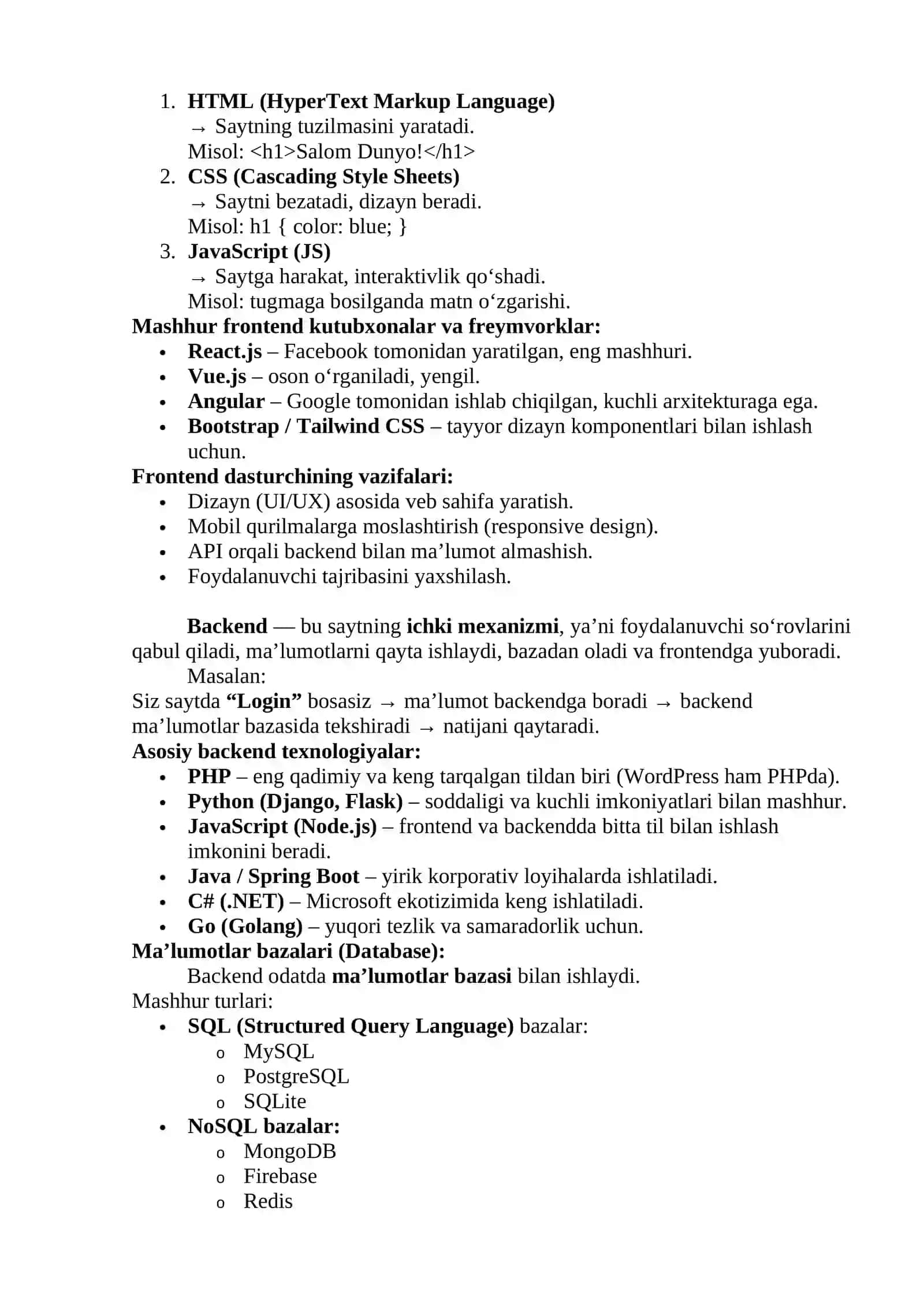 Portfolio web sayti 2