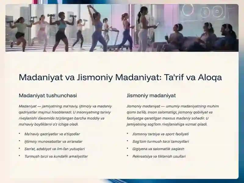 Jisroniy Madaniyat Nazariyasining Asosiy Tushunchalari 2