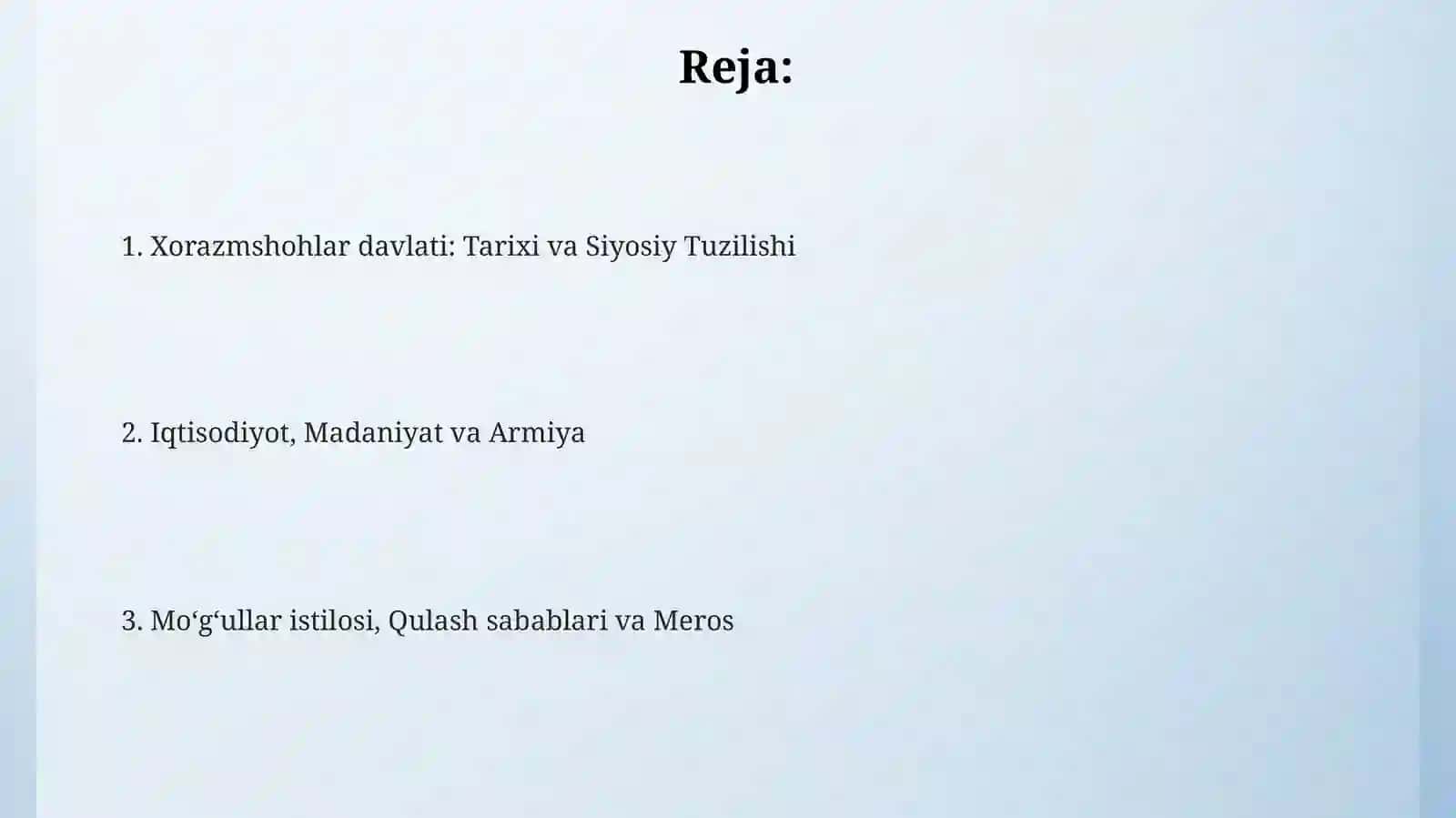 Xorazmshohlar davlati: Tarixi va Siyosiy Tuzilishi 2