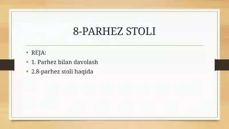 Parhez stoli 8 2
