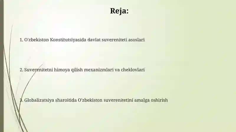 O'zbekiston Konstitutsiyasida davlat suverinteti tushunchalari 2