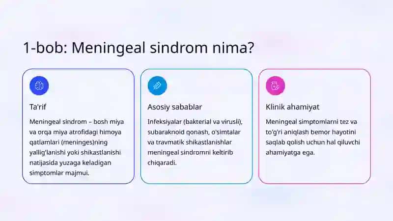 Meningeal simptomlar va ularni aniqlash 2