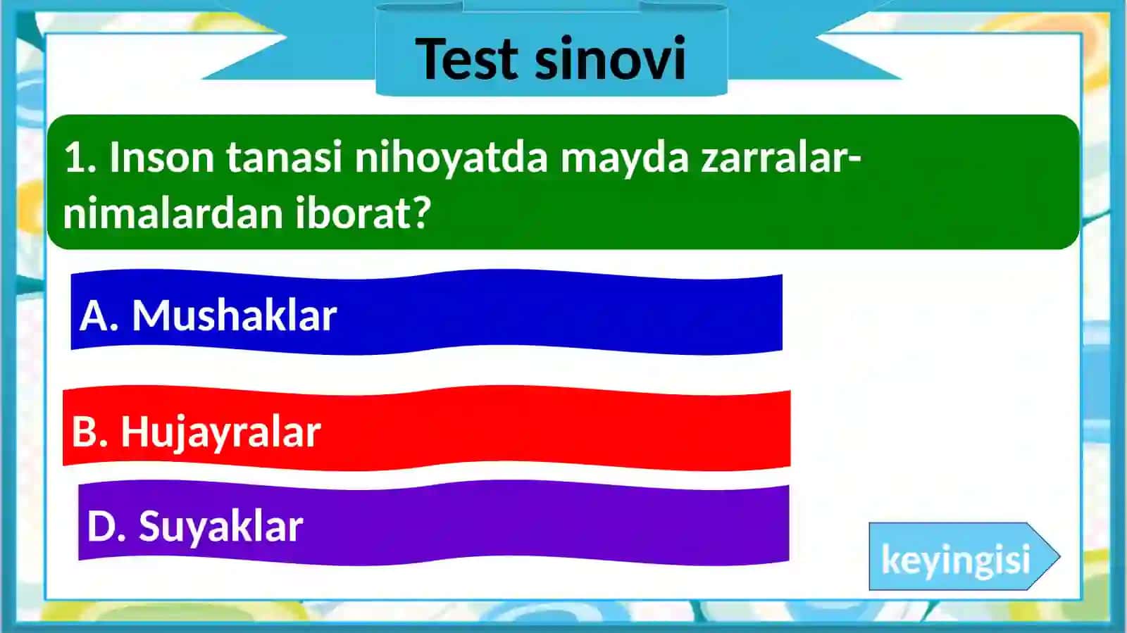 Qon tashish tizimi 2