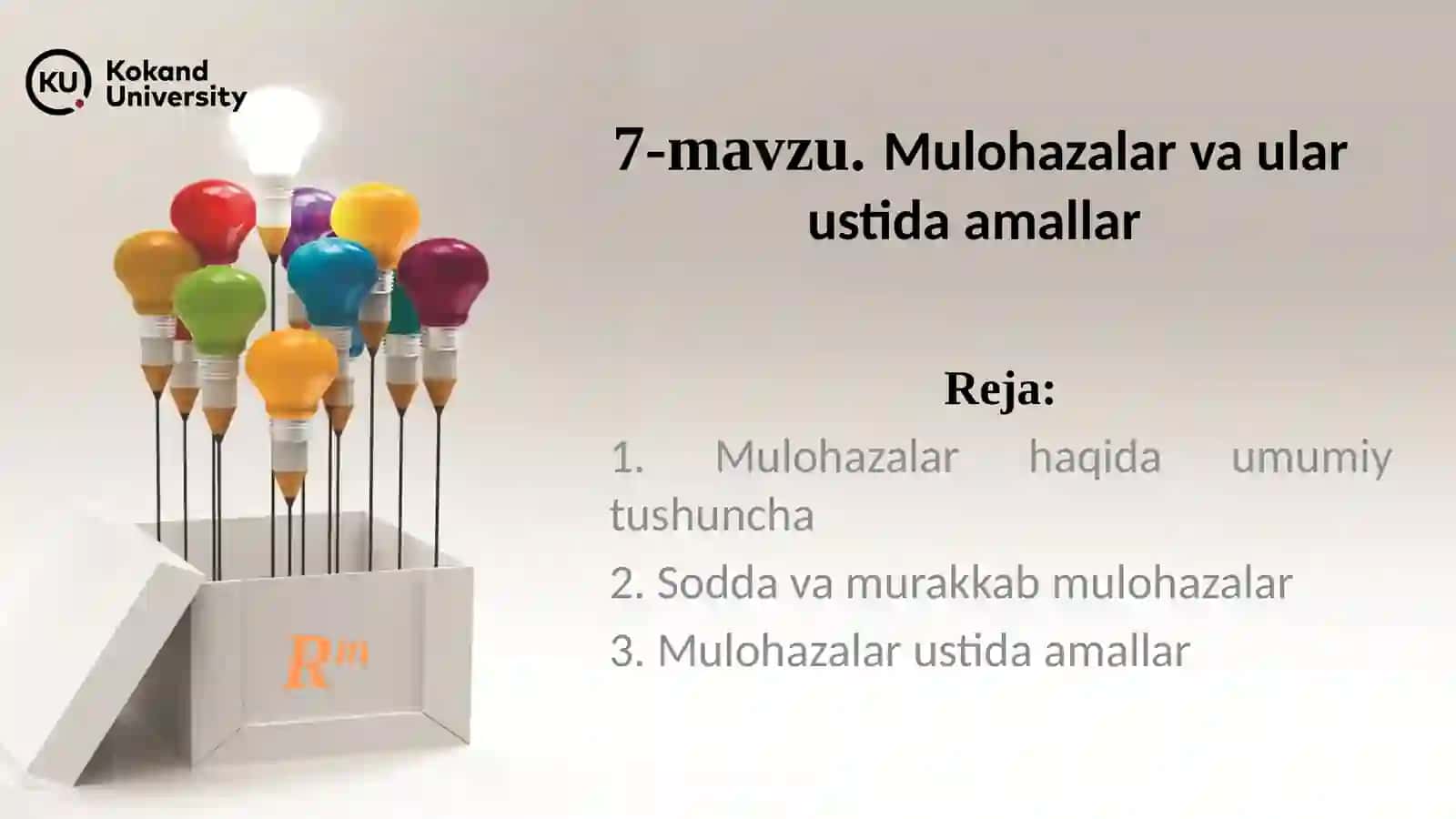 Boshlang‘ich matematika kursi nazariyasi 2