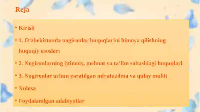 O‘zbekiston Respublikasidan og‘ironlar huquqini himoya qilish 2