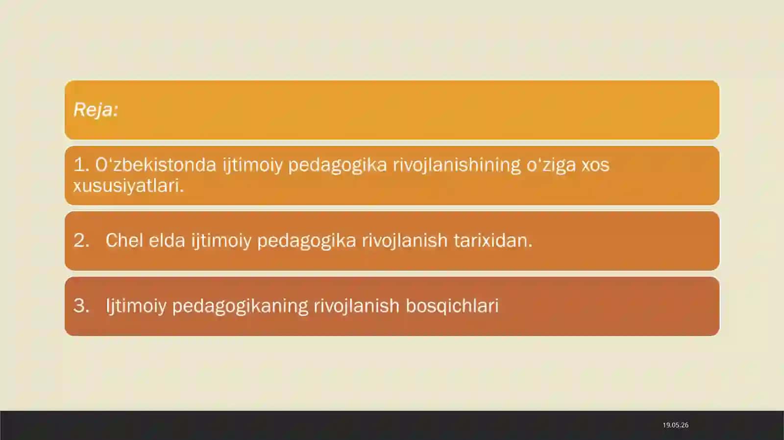 Xorij va Oʻzbekistonda ijtimoiy pedagogikaning rivojlanish tarixi 2