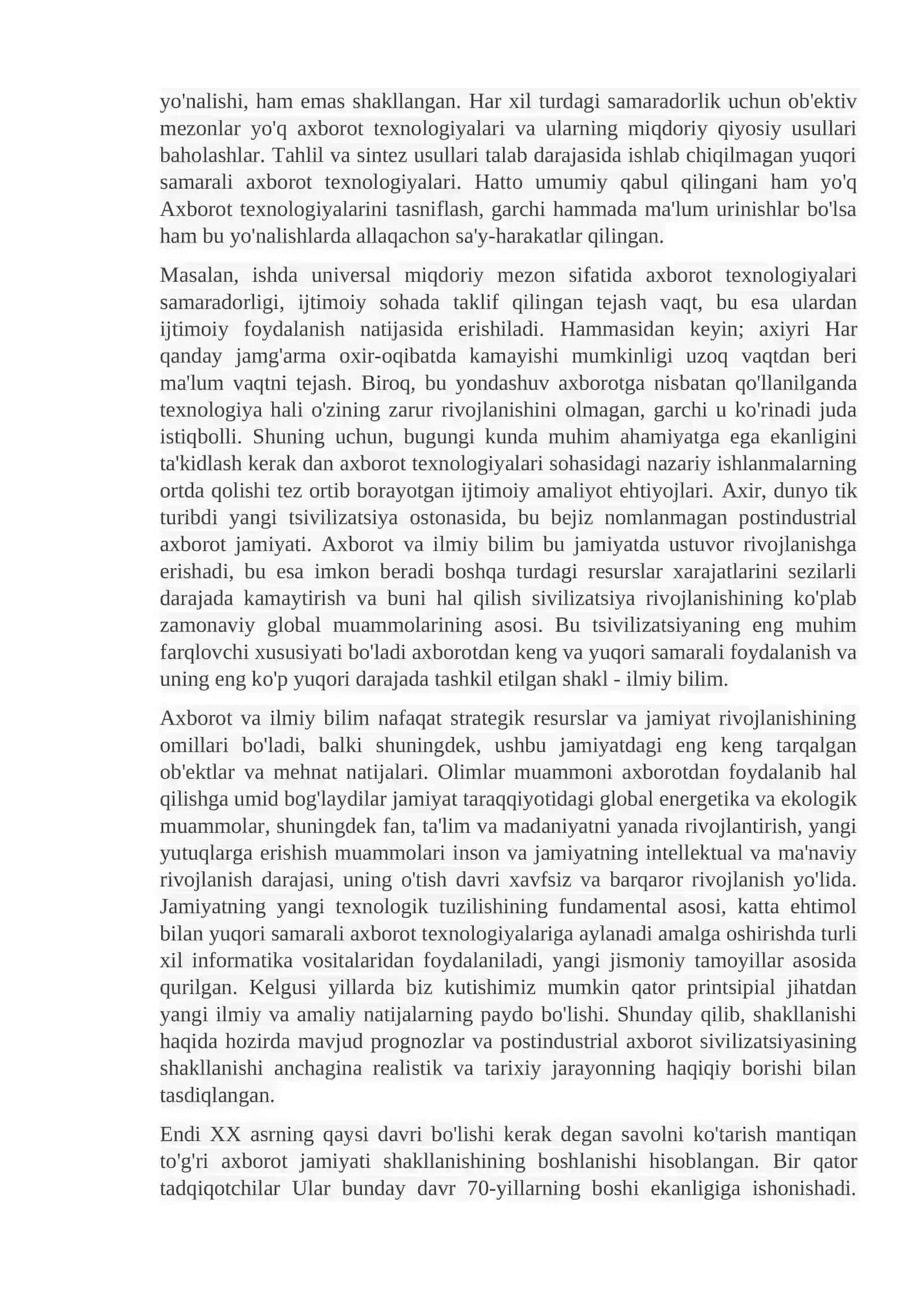 Zamonaviy ilmiy bilimlar tizimida axborot texnologiyalari 2