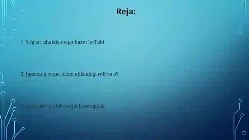 Safro suyuqligi va uning o'ziga xos xususiyatlar 2