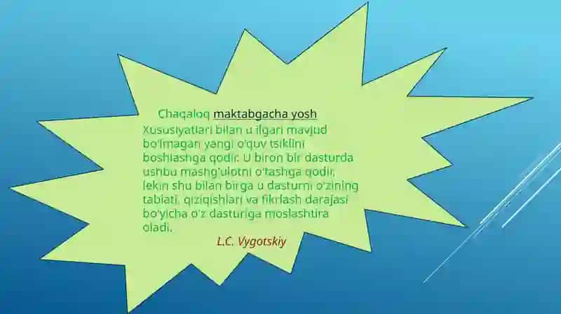 Maktabgacha yoshdagibolalarningrivojlanishiningo‘zigaxosxususiyatlari 2