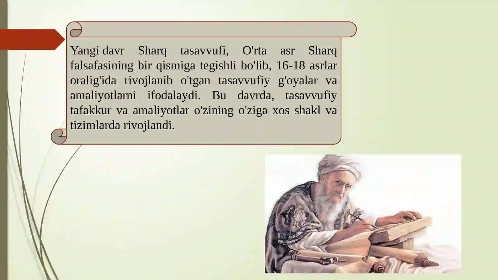Yangi davr Sharq tasavvufi 2