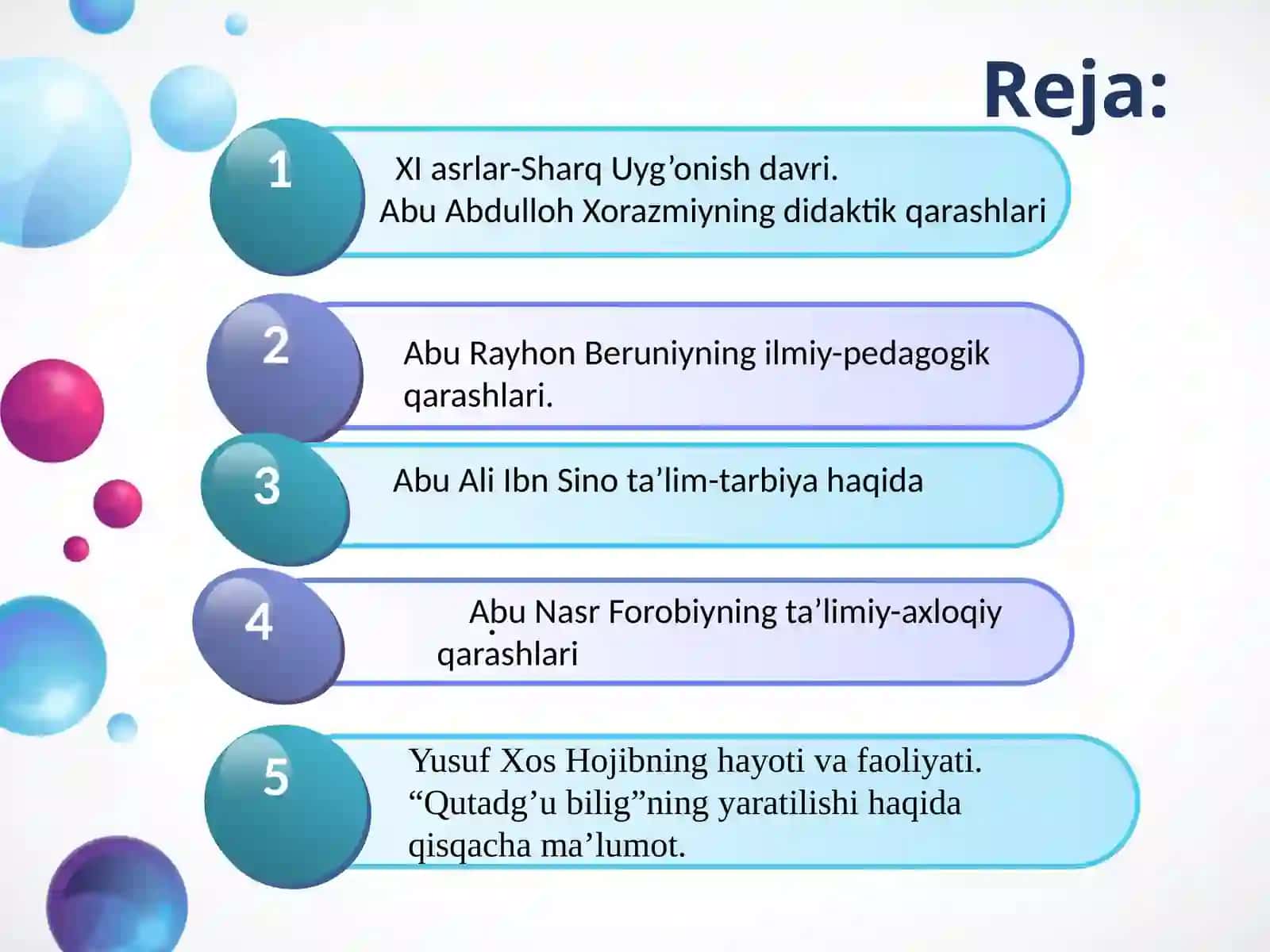 Sharq Uyg’onish davrida pedagogik fikrlarning rivojlanishi. Sharq Uyg’onish davrida ta’limiy-ahloqiy fikrlar rivoji 2