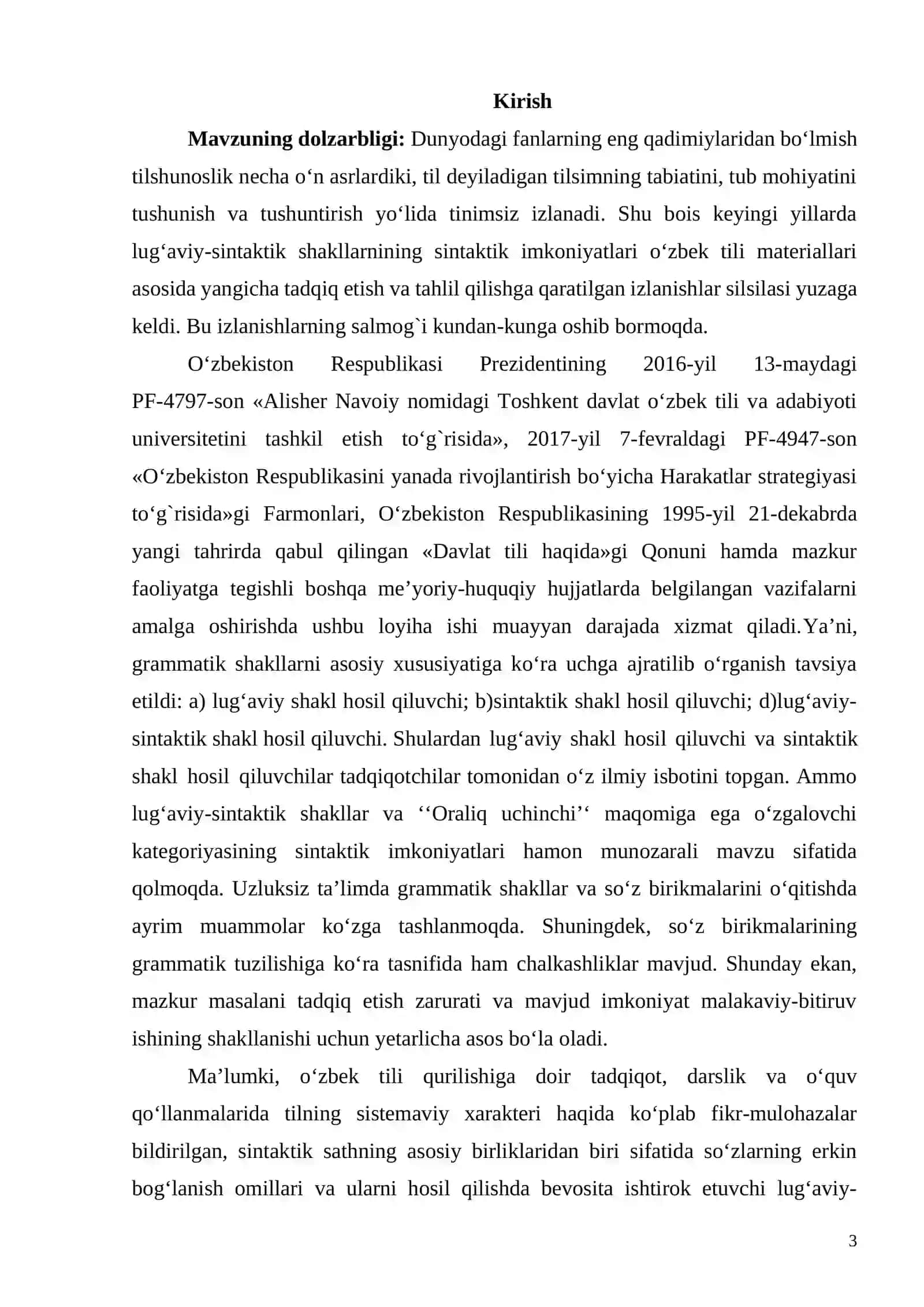 O‘zbek tilshunosligida umumiy va xususiy grammatik ma'no tavsifi 2