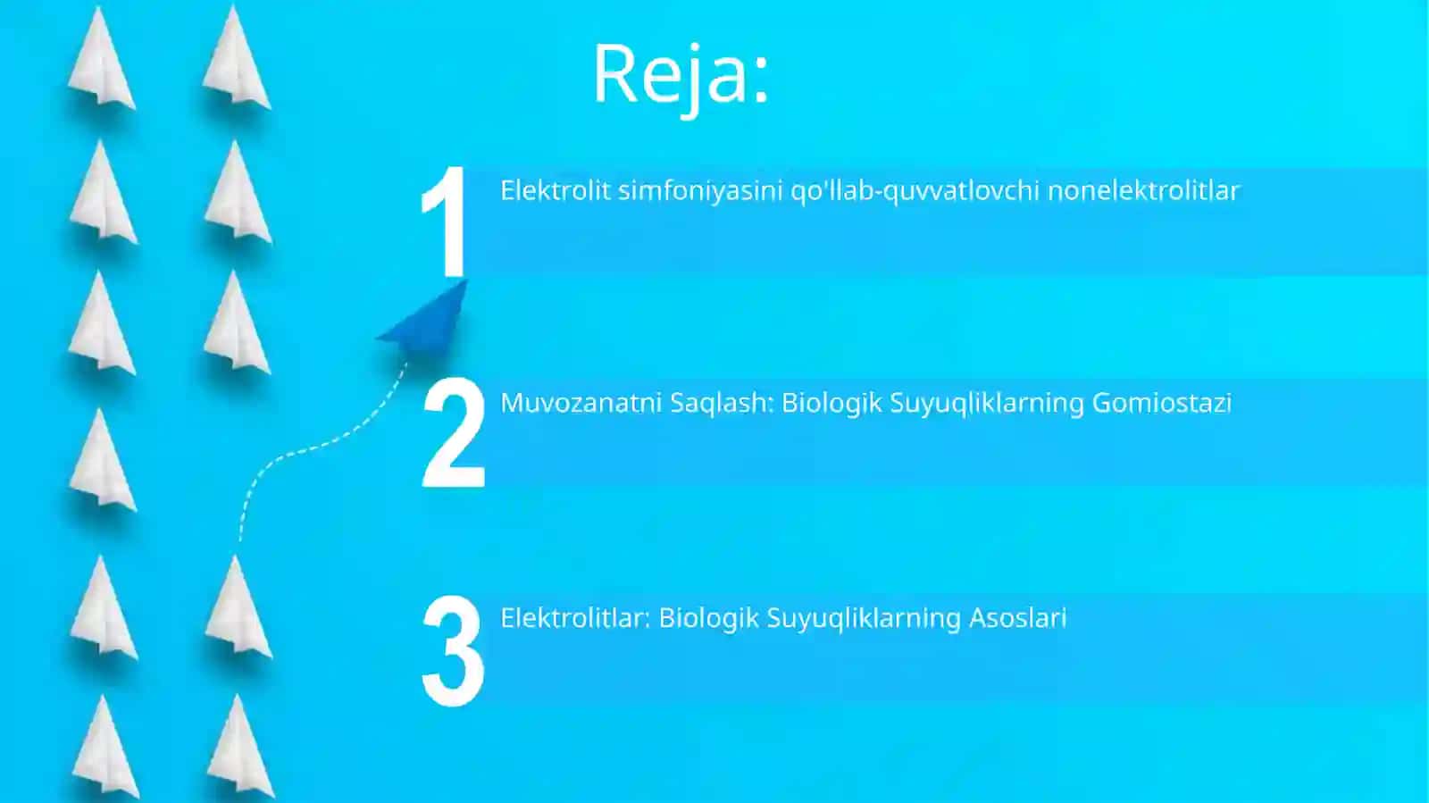 Elektrolitlar va Elektrolit bo'lmaganlar: Ta'rif 2