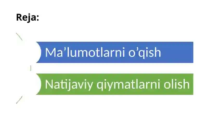 SQL so‘rovlari tilida sodda SELECT operatori 2