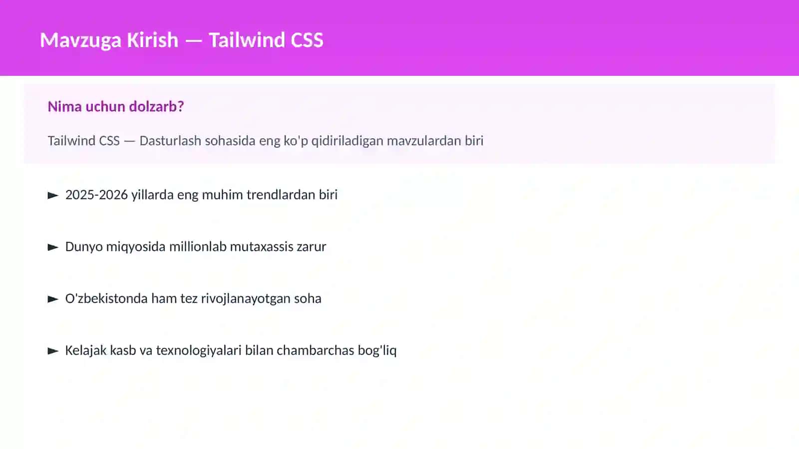 Tailwind CSS 2