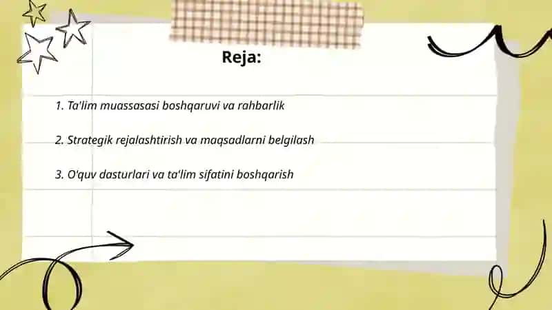 Ta'lim muassasi menejmenti 2