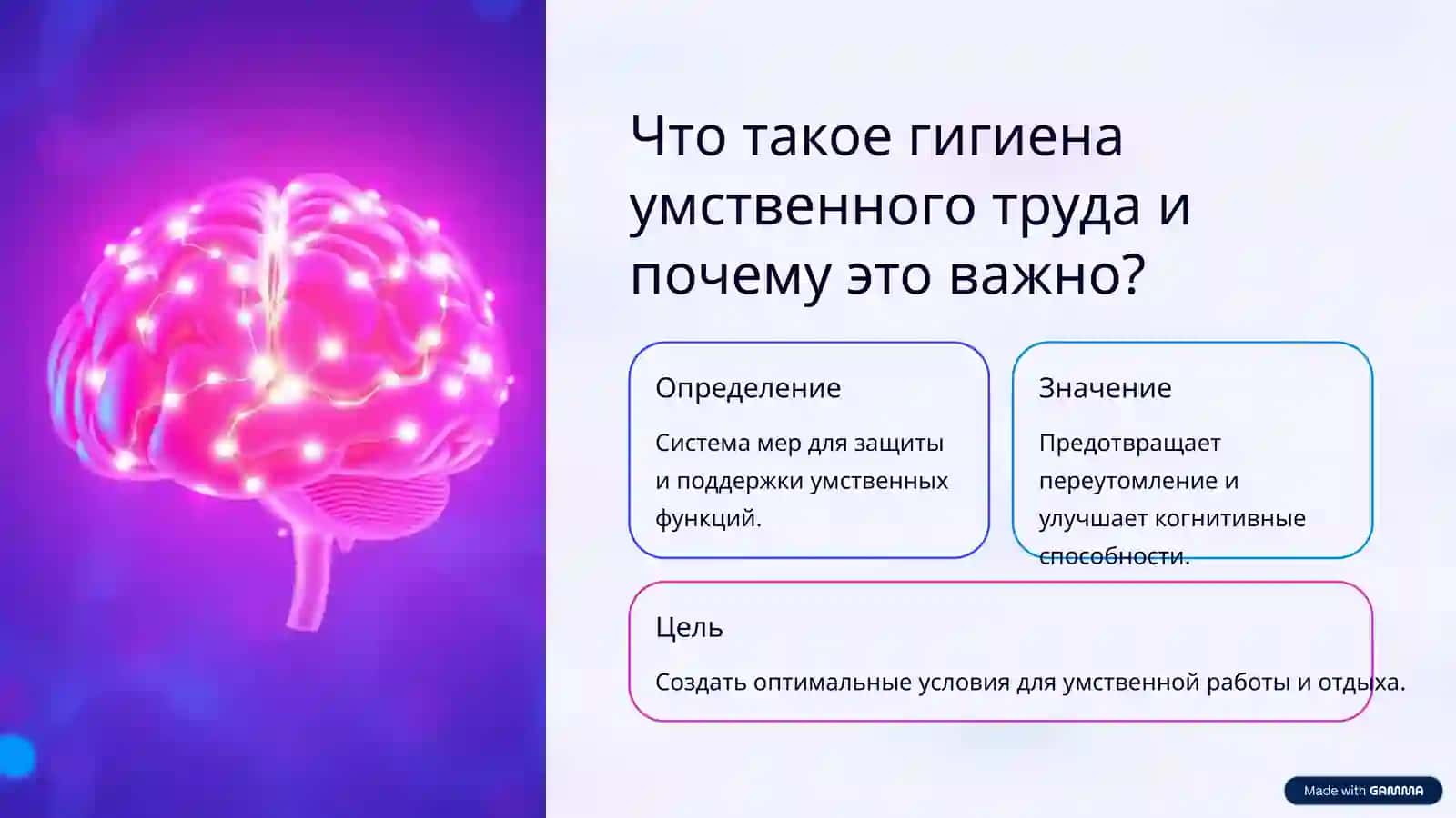 Гигиена умственного труда: Забота о вашем разуме 2