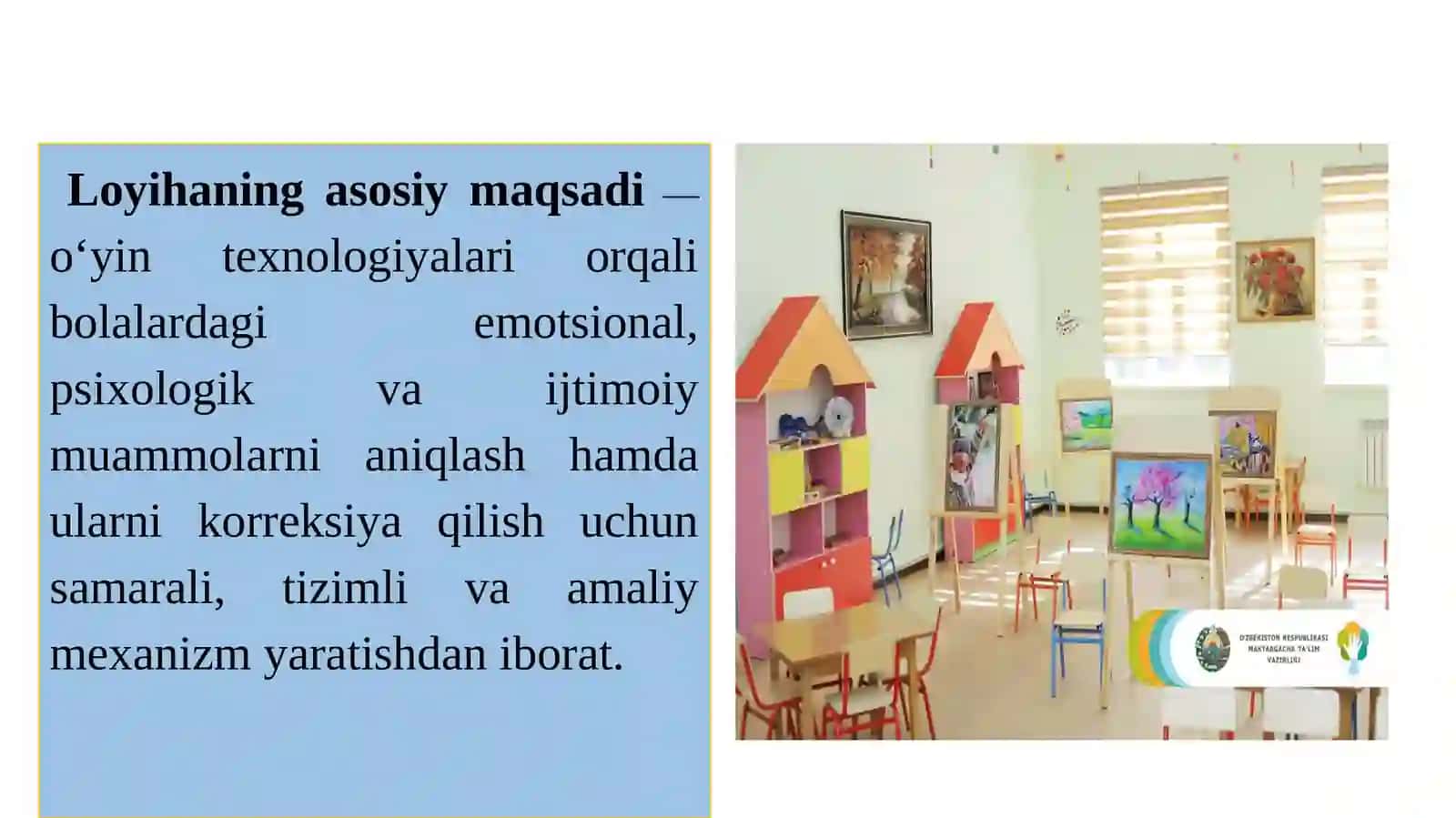O‘yin orqali korreksion ishni tashkil etish 2