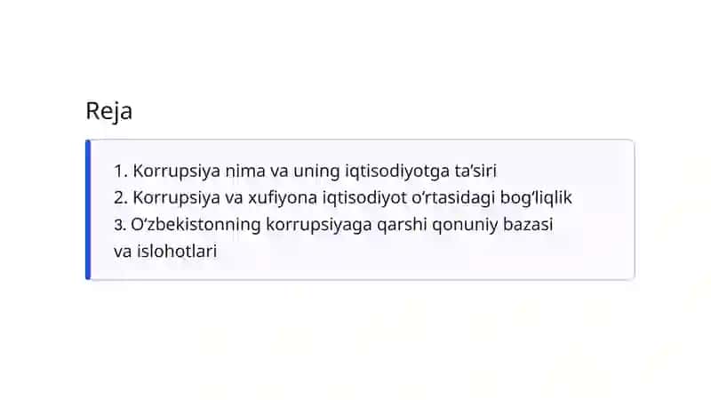 Korrupsiya: Xufiyona Iqtisodiyotning Asosiy Ko‘rinishi 2
