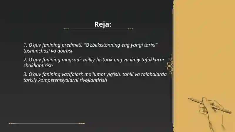 Oʻzbekistonning eng yangi tarixi 2