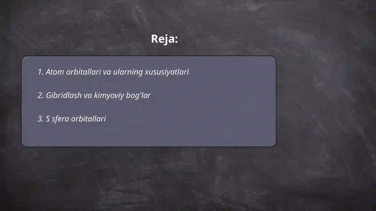 Atom orbitallar metodi.gibridlanish va uning turlari 2