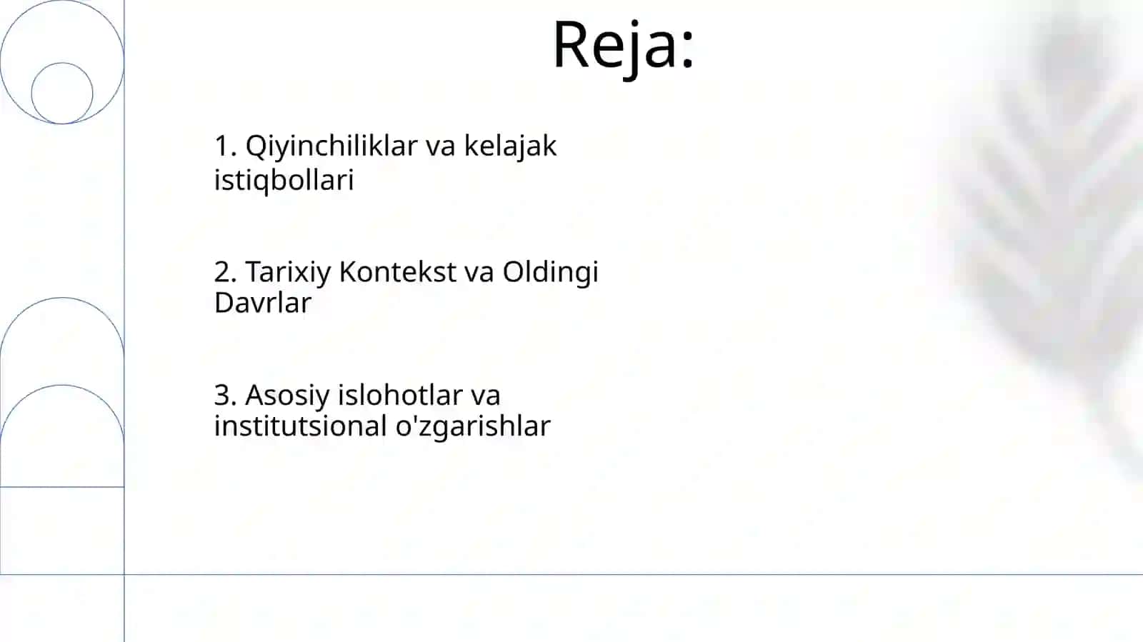 Òzbekistonda demokratik fuqarolik jamiyati asoslarining shakillanishi 2