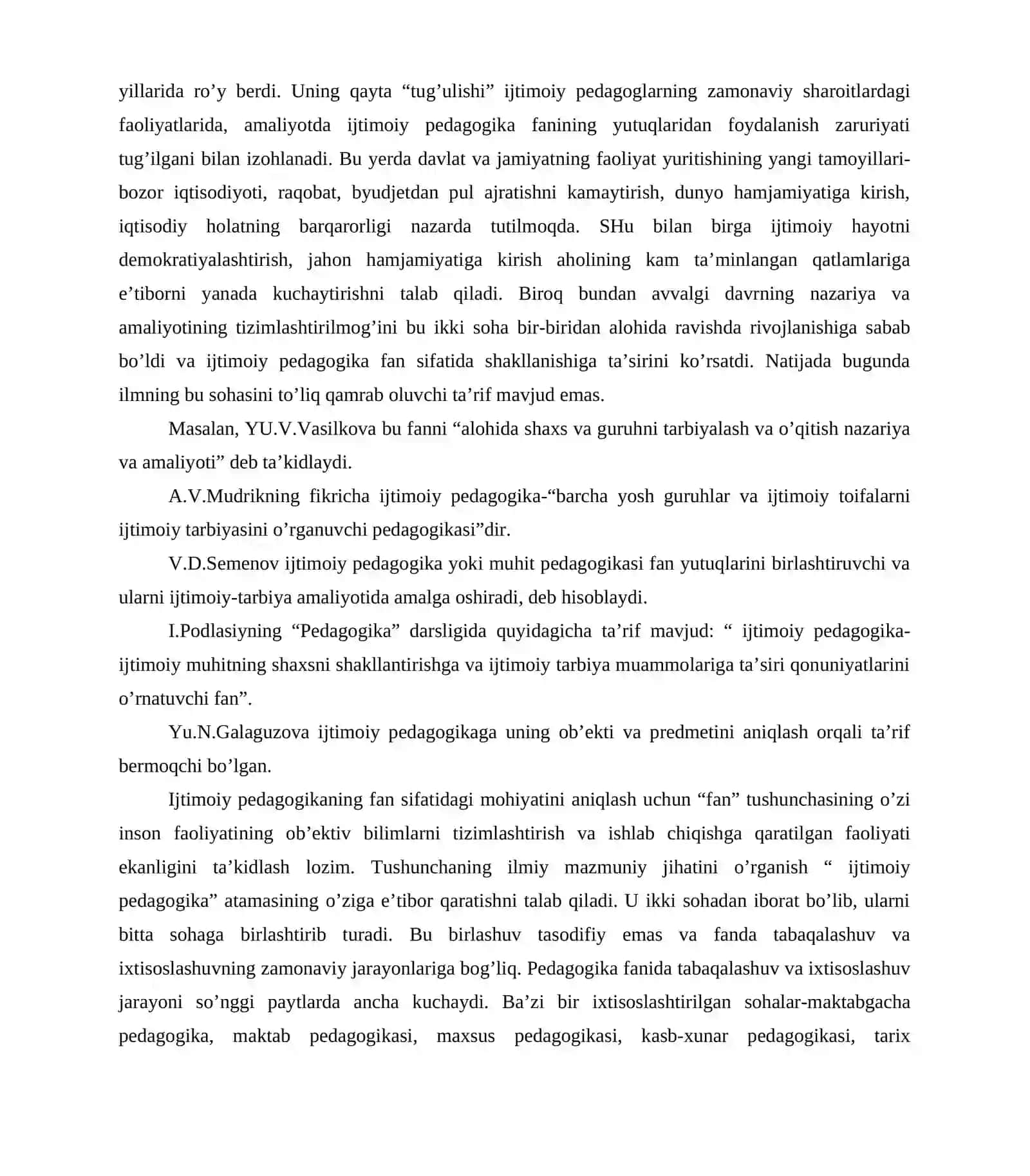 Sotsiologiya fanining ahamiyati 2