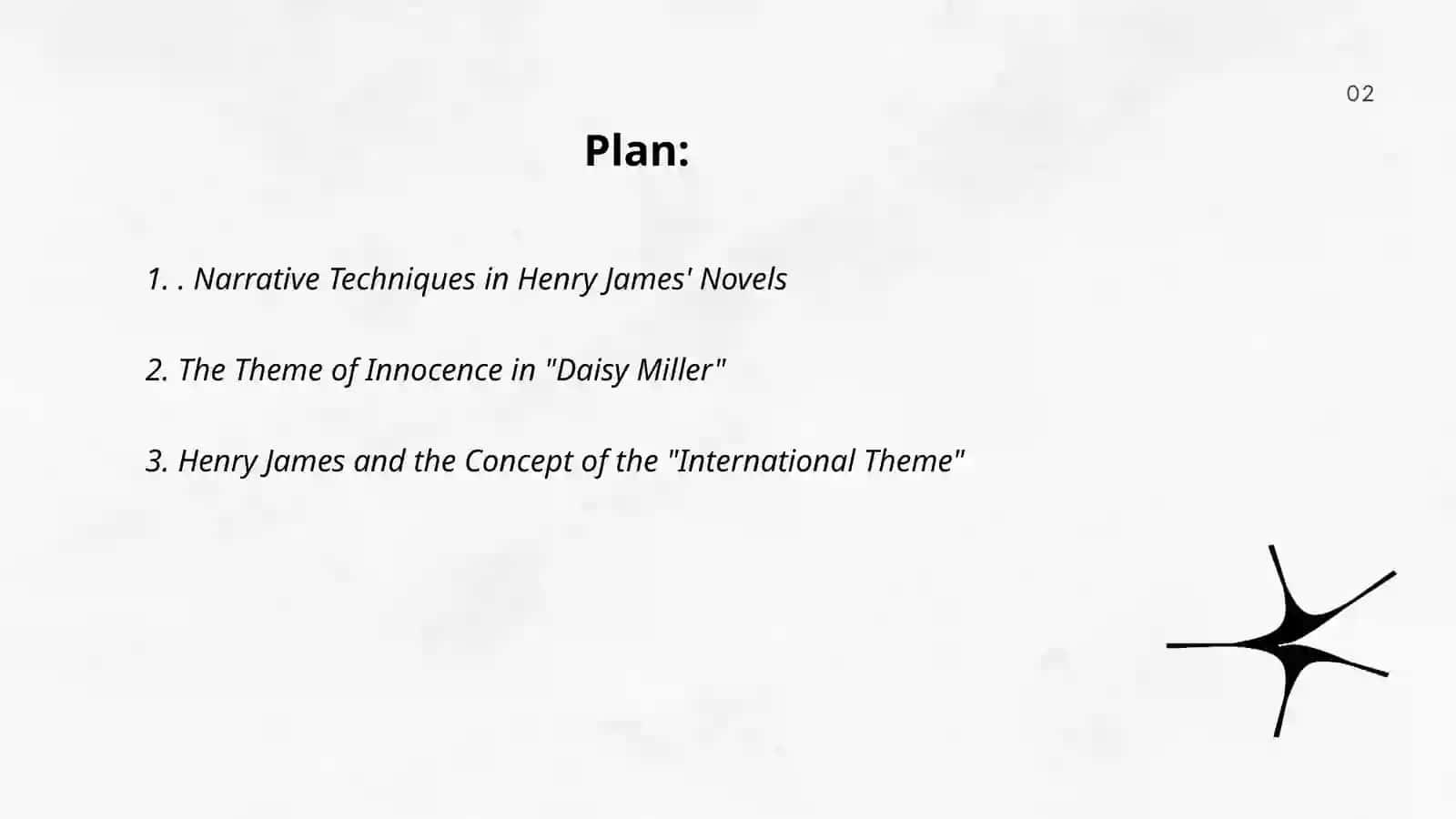 Narrative Techniques in Henry James' Novels 2