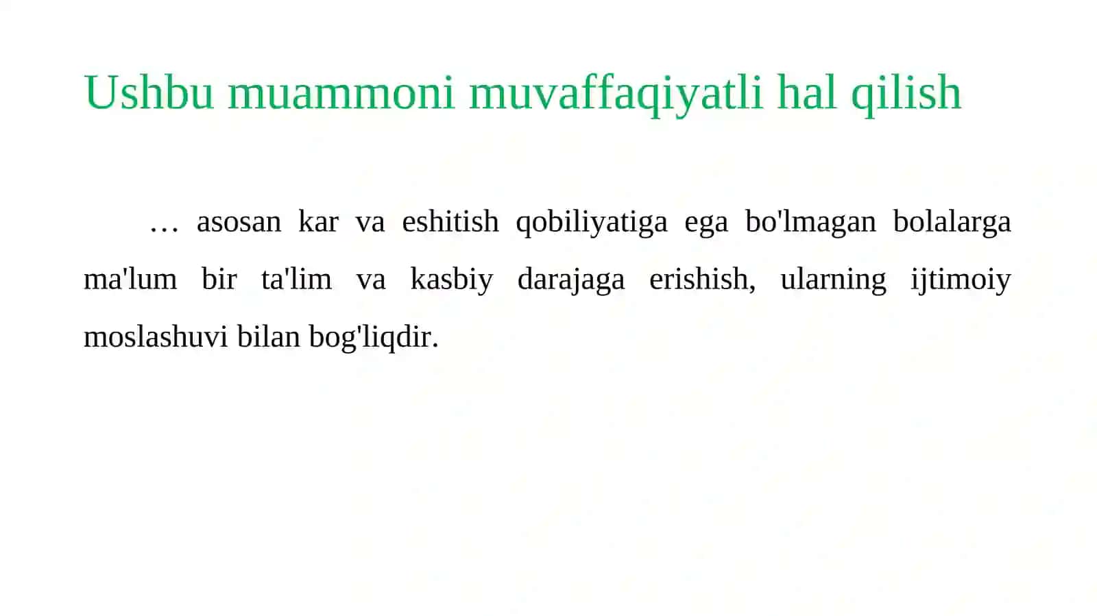 Og'zaki nutqni shakllantirish 2