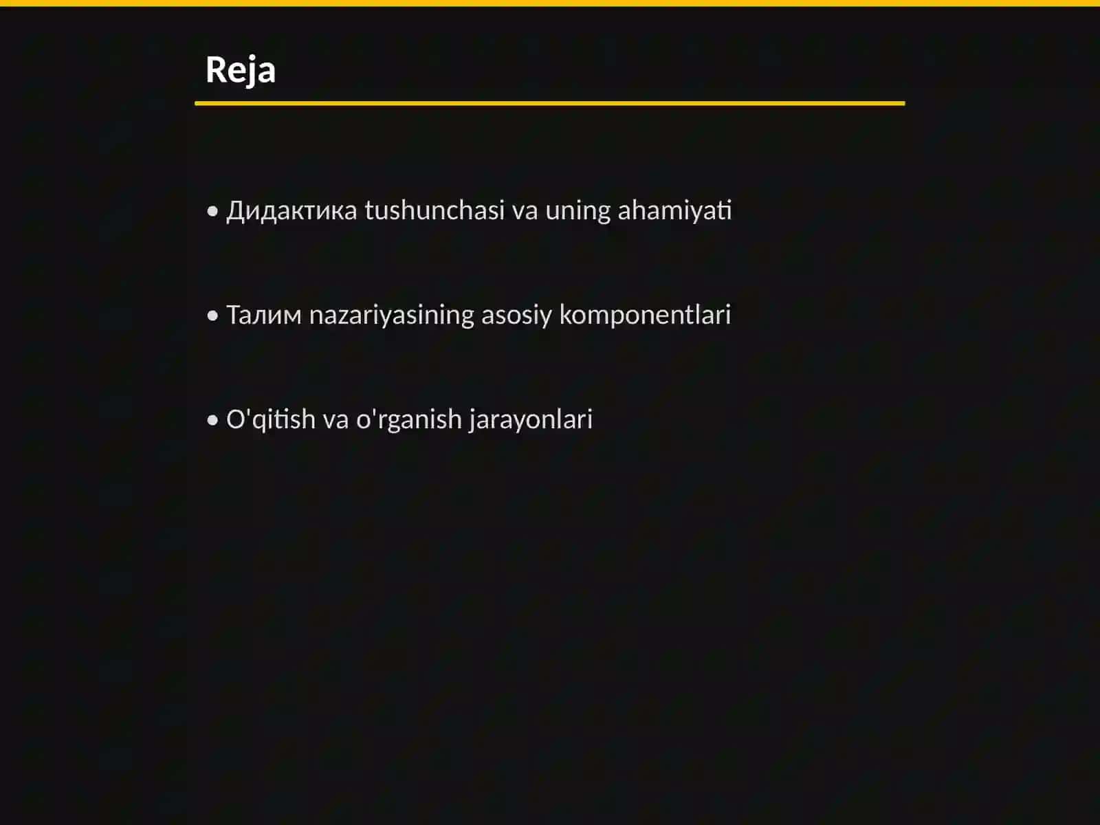 Дидактика талим назарияси сифатида 2