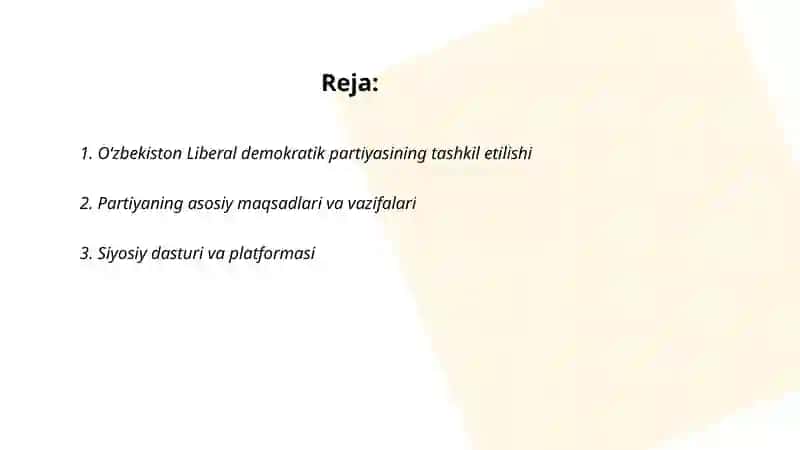 Oʻzbekiston Liberal demokratik partiyasi 2