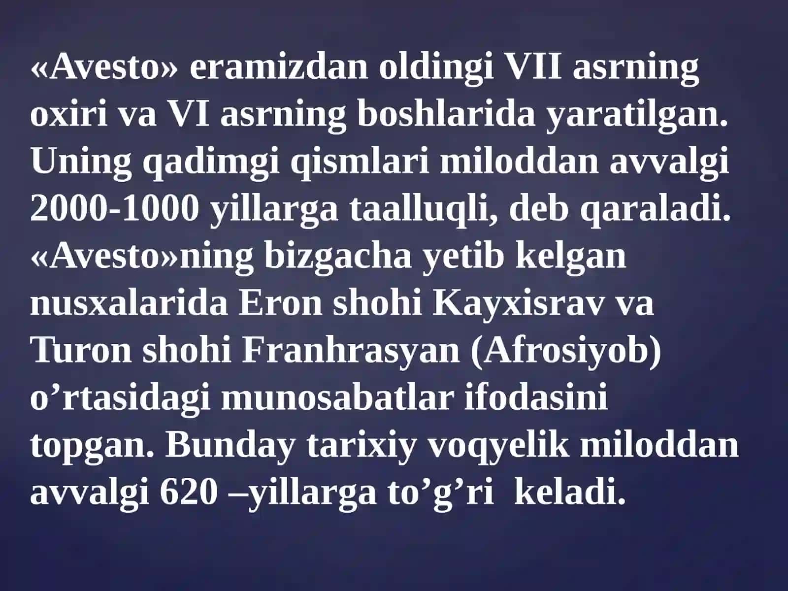 ‘Avesto‘‘data‘lim-tarbiyagaoidfikrlar 2